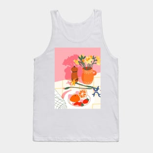 Still Life With Daffodils Tank Top